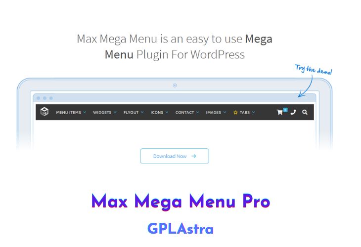 Max Mega Menu Pro Free Download