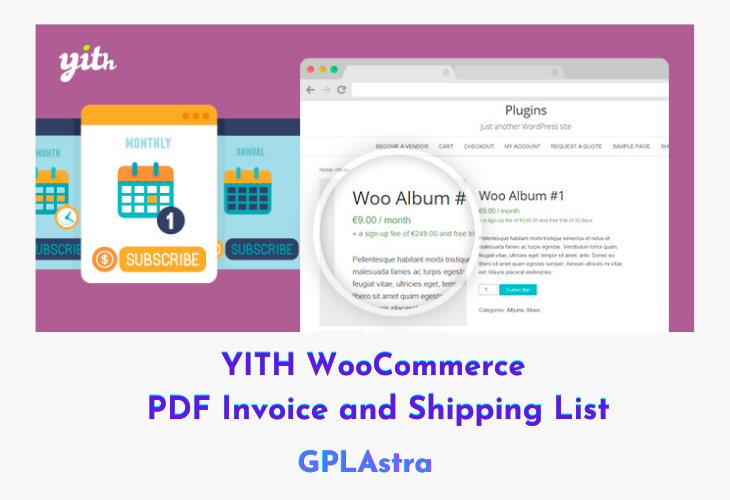 YITH WooCommerce PDF Invoice and Shipping List Free Download