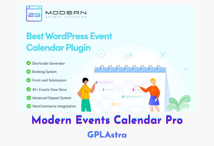 Modern Events Calendar Pro Free Download