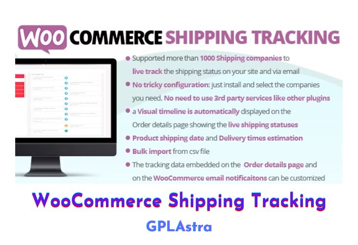 WooCommerce Shipping Tracking Free Download