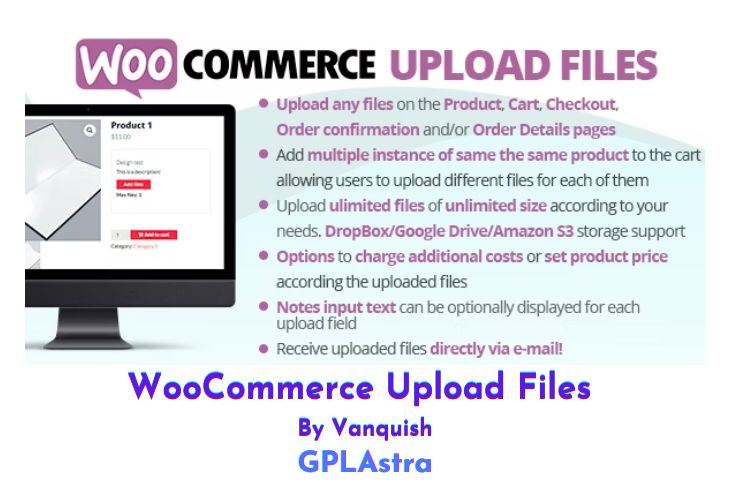 WooCommerce Upload Files Free Download