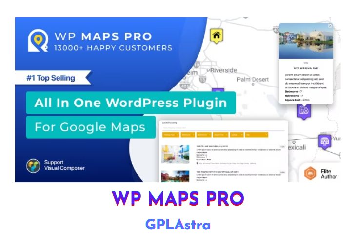 WP MAPS PRO Free Download